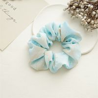 Sweet Ditsy Floral Chiffon Pleated Hair Tie 1 Piece sku image 5