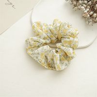 Sweet Ditsy Floral Chiffon Pleated Hair Tie 1 Piece sku image 10