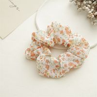 Sweet Ditsy Floral Chiffon Pleated Hair Tie 1 Piece sku image 9