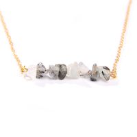 Vacation Irregular Alloy Natural Stone Necklace 1 Piece sku image 4