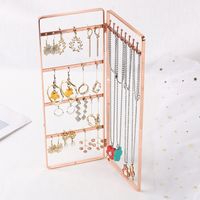 Simple Style Solid Color Metal Jewelry Display Jewelry Rack main image 4