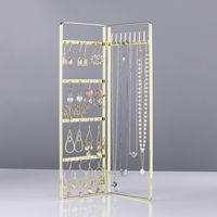 Simple Style Solid Color Metal Jewelry Display Jewelry Rack sku image 2