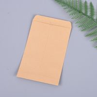 Simple Style Solid Color Paper Daily Envelope 1 Set main image 4