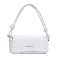 Women's Mini All Seasons Pu Leather Solid Color Fashion Square Magnetic Buckle Underarm Bag sku image 2