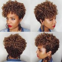 Women's Fashion Party High Temperature Wire Short Curly Hair Wigs sku image 1