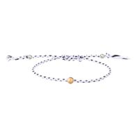 1 Stück Lässig Einfacher Stil Klassischer Stil Geometrisch Baumwoll Draht Kupfer Perlen Perlen Runden Vergoldet Unisex Armbänder sku image 12