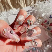 Simple Style Butterfly Sticker Nail Sticker 1 Piece main image 3