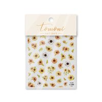 Moda Crisantemo Pegatinas De Uñas Transparentes Pegatina Para Uñas 1 Pieza sku image 1