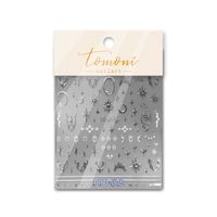 Mode Lettre Forme De Cœur Autocollant Nail Sticker 1 Pièce sku image 8