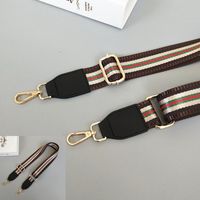 All Seasons Nylon Stripe Single Shoulder Strap Bag Accessories sku image 4