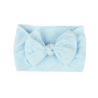 Girl's Simple Style Bow Knot Polyester Cotton Braid Hair Band main image 4
