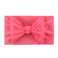 Girl's Simple Style Bow Knot Polyester Cotton Braid Hair Band sku image 10