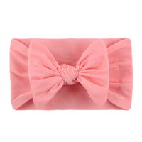 Girl's Simple Style Bow Knot Polyester Cotton Braid Hair Band sku image 4