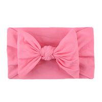 Girl's Simple Style Bow Knot Polyester Cotton Braid Hair Band sku image 20
