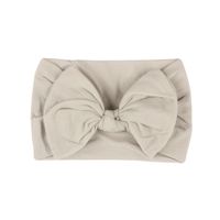 Girl's Simple Style Bow Knot Polyester Cotton Braid Hair Band main image 3