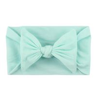 Girl's Simple Style Bow Knot Polyester Cotton Braid Hair Band sku image 2