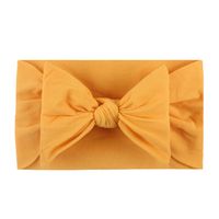 Girl's Simple Style Bow Knot Polyester Cotton Braid Hair Band sku image 17