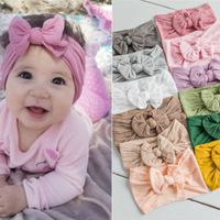 Girl's Simple Style Bow Knot Polyester Cotton Braid Hair Band main image 1