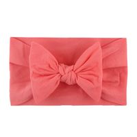 Girl's Simple Style Bow Knot Polyester Cotton Braid Hair Band sku image 15