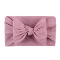 Girl's Simple Style Bow Knot Polyester Cotton Braid Hair Band sku image 19