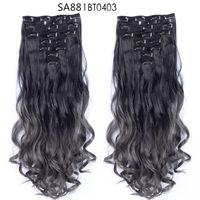 Women's Fashion Party High Temperature Wire Centre Parting Long Curly Hair Wigs sku image 57