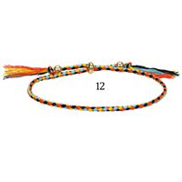 1 Piece Ethnic Style Rhombus Rope Knitting Tassel Unisex Bracelets sku image 11