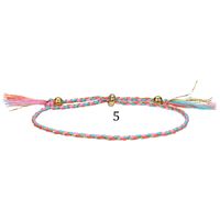 1 Piece Ethnic Style Rhombus Rope Knitting Tassel Unisex Bracelets sku image 5