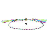 1 Piece Ethnic Style Rhombus Rope Knitting Tassel Unisex Bracelets sku image 9