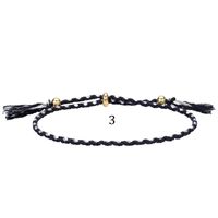 1 Pièce Style Ethnique Rhombe Corde Tricot Gland Unisexe Bracelets sku image 3