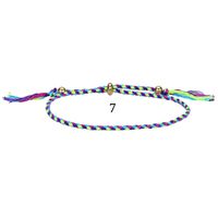 1 Pièce Style Ethnique Rhombe Corde Tricot Gland Unisexe Bracelets sku image 7