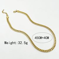 Fashion Geometric Stainless Steel Plating Necklace main image 5
