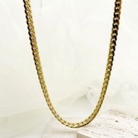 Fashion Geometric Stainless Steel Plating Necklace sku image 1