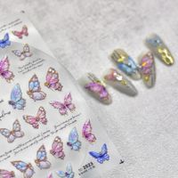 Simple Style Butterfly Nail Sticker Nail Sticker 1 Piece main image 2