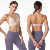 Solid Color Seamless Bra Comfort Seamless Breathable Bralette main image 3