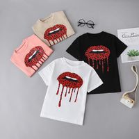 Casual Mouth Cotton T-shirts & Blouses main image 1