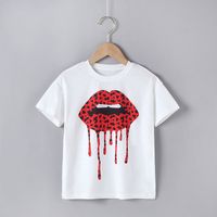 Casual Mouth Cotton T-shirts & Blouses main image 5