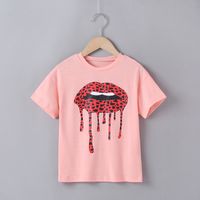 Casual Mouth Cotton T-shirts & Blouses main image 4