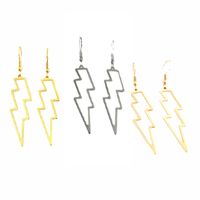 1 Pair Ins Style Geometric Metal Plating Women's Earrings main image 4