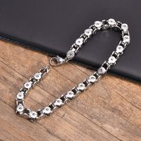 Casual Geometric Stainless Steel Polishing Plating Bracelets 1 Piece main image 6