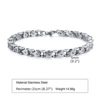Casual Geometric Stainless Steel Polishing Plating Bracelets 1 Piece main image 2