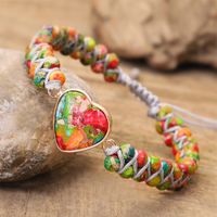 Ethnic Style Geometric Agate Braid Bracelets main image 5