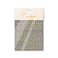 Simple Style Geometric Sticker Nail Sticker 1 Piece sku image 2