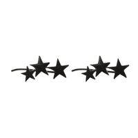 1 Pair Simple Style Star Alloy Plating Women's Ear Studs sku image 3