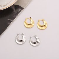 1 Pair Simple Style Geometric Plating Metal Earrings main image 4