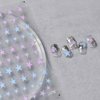 Style Simple Star Autocollant Nail Sticker 1 Pièce main image 4