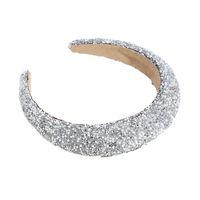 Simple Style Round Multicolor Sponge Inlay Crystal Pearl Hair Band 1 Piece main image 4