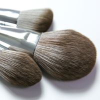 Fashion Bionic Hair Wooden Handle Makeup Brushes 1 Set main image 3