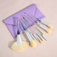 Fashion Artificial Fiber Plastic Handle Makeup Brushes 1 Piece sku image 6
