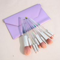 Fashion Artificial Fiber Plastic Handle Makeup Brushes 1 Piece sku image 8