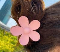 Frau Einfacher Stil Blume Kunststoff Harz Aushöhlen Haarkrallen sku image 2
